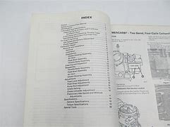 Image result for Mercarb Service Manual PDF