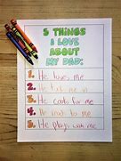 Image result for Five Things I Love About Dad