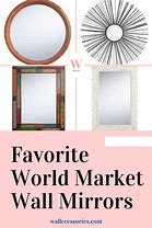Image result for World Market Mirror
