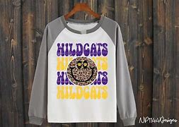 Image result for Wildcat Mascot Purple and Gold