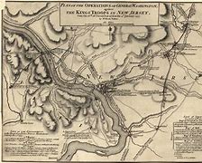 Image result for Battle of Trenton 1776 Map