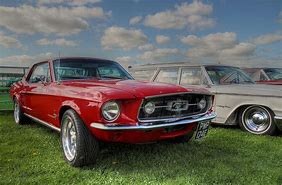 Image result for cherry red mustangs