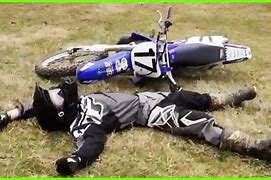 Image result for Dirt Bike Crashes Funny