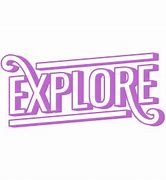 Image result for Explore Word PNG