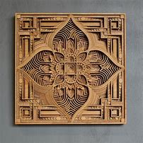 Image result for Laser-Engraved Wood Wall Decor