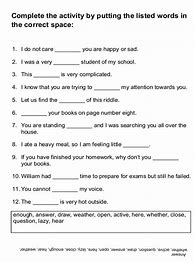 Image result for English Words Worksheets for Kids