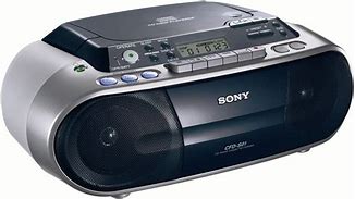 Image result for Sony CD Cassette Radio