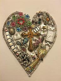 Image result for Art From Old Jewelry