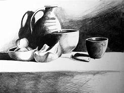 Image result for Still Life Art Black White