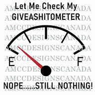 Image result for Give a Shit Meter Meme