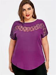 Image result for Plus Size Short Sleeve Blouses