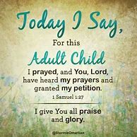 Image result for Prayers for Adult Children