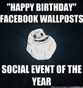 Image result for Facebook Birthday Meme