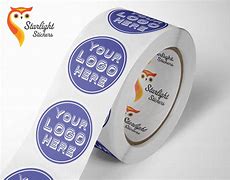 Image result for Circle Logo Sticker Roll