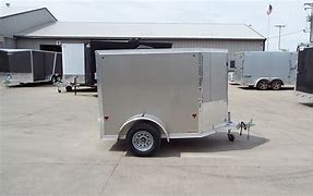 Image result for 4X6 Enclosed Cargo Trailers
