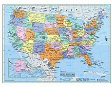 Image result for Large USA County Wall Map