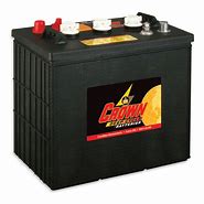 Image result for Crown Deep Cycle Batteries 6V
