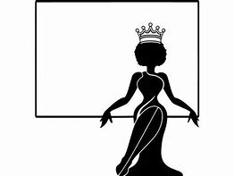 Image result for Black Woman with Crown Drawing