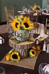 Image result for Rustic Sunflower Decor