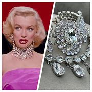 Image result for Marilyn Monroe Jewelry
