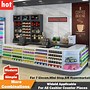 Image result for 48 in Retail Cash Register Check Out Counter with Showcase Front