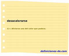 Image result for desacalorarse