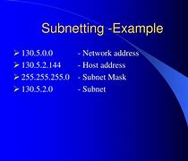 Image result for Subnet Example