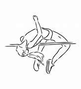 Image result for High Jump Vector