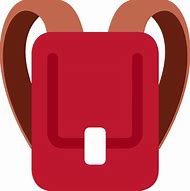 Image result for Backpack Emoji Cartoon