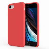 Image result for iPhone SE 2020 Silicone Case Red