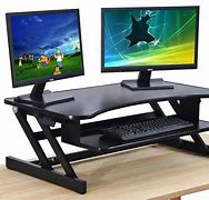 Image result for Computer Monitor Stands for Desk