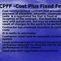 Image result for Hia Cost Plus Contract