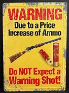 Image result for No Ammo Sign