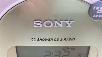 Image result for Sony Shower CD Radio