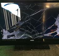 Image result for Sharp TV Broken Screen