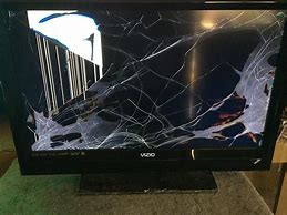 Image result for Picture of What Broken TV Screen