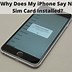 Image result for No Sim Card iPhone 6