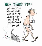 Image result for Funny Cartoons New Year S Eve