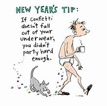 Image result for Happy New Year Funny Cartoon Pics