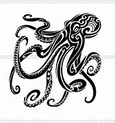 Image result for Octopus Silhouette Vector Clip Art