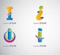 Image result for Letter I Logo Design