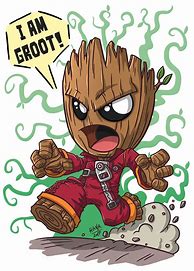 Image result for Angry Baby Groot