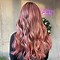 Image result for Rose Gold Hair Brown Root