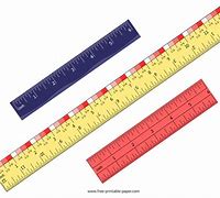 Image result for Inch Ruler Actual Size