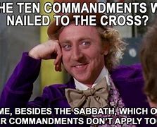 Image result for 10 Commandments Movie Meme