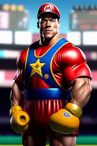 Image result for John Cena Mario