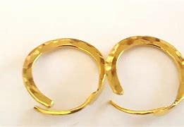 Image result for Solid 24 Karat Gold Earrings