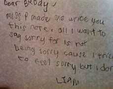 Image result for Funny Note to Leave around School