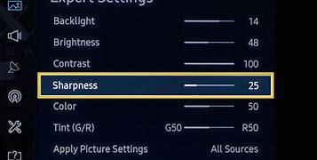 Image result for Sharp TV Color How Settings