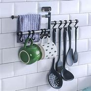 Image result for Wall Mounted Stainless Steel with Hooks